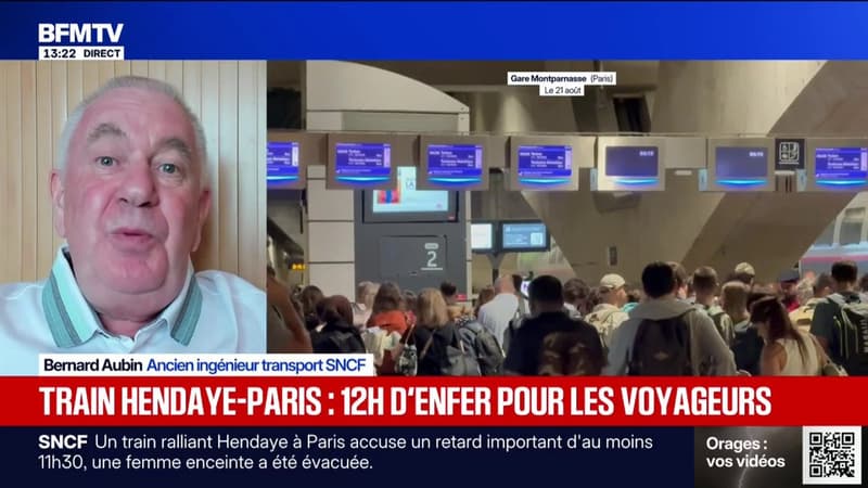 "Entre 2022 et 2024, il y a eu 60% d'augmentation" des incidents de caténaire, pointe cet ancien ingénieur transport SNCF