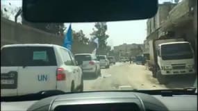 Syrie: un premier convoi humanitaire pénètre dans la Ghouta orientale