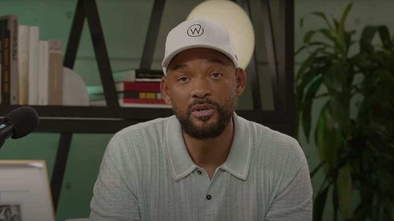 Will Smith dans la vidéo Youtube s'excusant auprès de Chris Rock