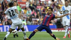 Xavi face au Depor