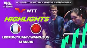 Smash Singapour : Lebrun et Yuan balayés par le duo Wang/Sun, référence mondiale du double