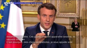 Coronavirus: Emmanuel Macron appelle "solennellement" les Français à respecter les mesures barrière