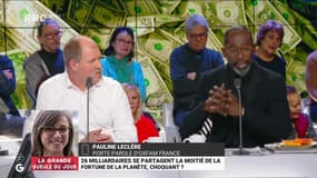La GG du jour : 26 milliardaires se partagent la moitié de la fortune de la planète, choquant ? - 21/01