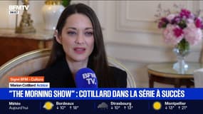 "Je n'avais jamais travaillé sur un projet comme ça": Marion Cotillard raconte son rôle dans "The Morning Show" 