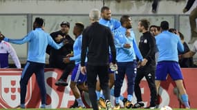 Patrice Evra à Guimaraes