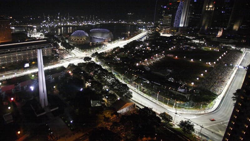 Le tracé du Grand Prix de Singapour