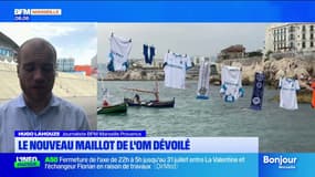 Le nouveau maillot de l'OM dévoilé 