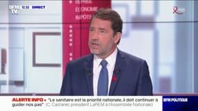 Christophe Castaner: "Nous ne sommes pas en mesure" d'imposer le télétravail 