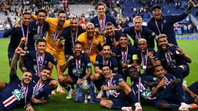 Les Parisiens fêtent la victoire en Coupe de France