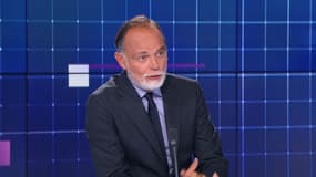Édouard Philippe lors d'une interview sur BFMTV le 21 juin 2022