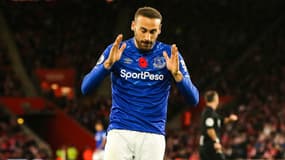 Cenk Tosun lors de Southampton-Everton, le 9 novembre 2019