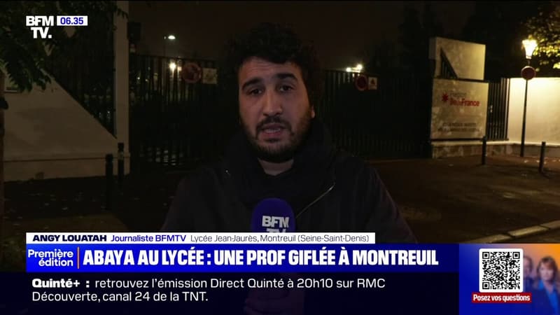 Une professeure de lycée giflée après avoir demandé à une élève de retirer son abaya à Montreuil