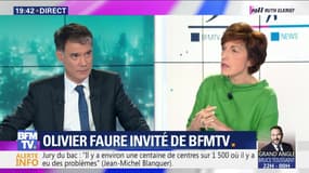 Olivier Faure face à Ruth Elkrief