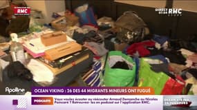 Ocean Viking: 26 des 44 migrants mineurs ont fugué 