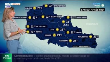 Météo Nord-Pas-de-Calais: une journée de plein soleil sous des températures agréables, 22°C à Cambrai, 20°C à Calais