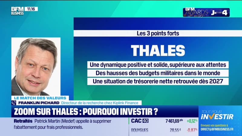 Le match des valeurs : Zoom sur Thales et Ripple - 09/01