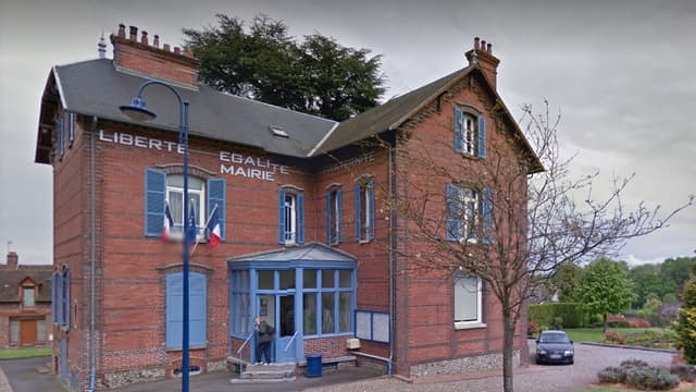 La mairie d'Auneuil, dans l'Oise.