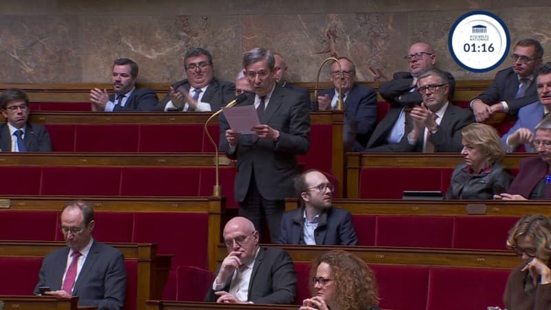 Dette française: Il est urgent de déposer un projet de loi de finance rectificative affirme Charles de Courson, député Liot