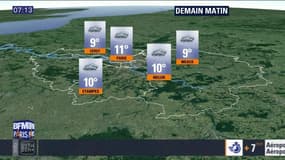 Météo Paris Île-de-France du 11 novembre: De fréquentes précipitations sur l'ensemble de la région