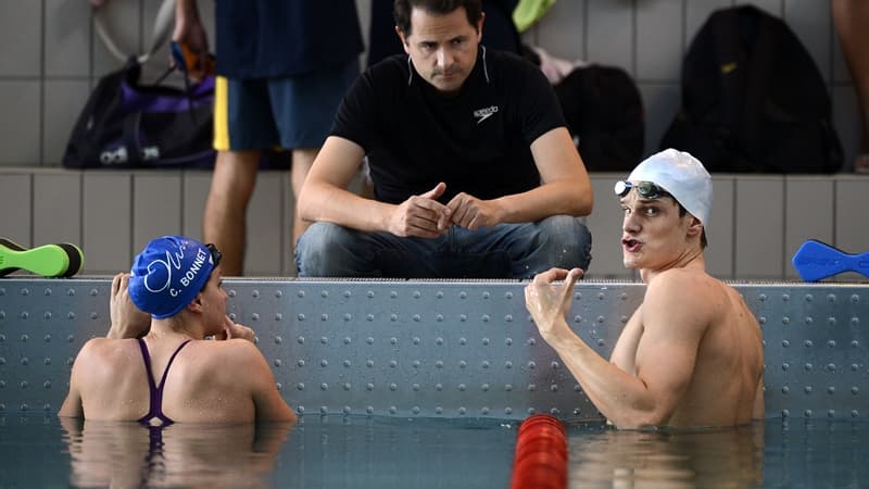 Fabrice Pellerin et Yannick Agnel