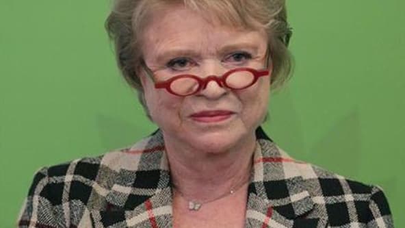 La candidate écologiste à la présidentielle Eva Joly a assuré mercredi à Strasbourg qu'elle irait jusqu'au bout de la campagne malgré les mauvais sondages et les voix qui l'appellent à reconsidérer sa candidature au sein même de son parti. /Photo prise le