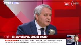 Xavier Bertrand sur les législatives anticipées: "Les deux extrêmes, c'est non"