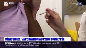 Vénissieux : vaccination au cœur d'un lycée