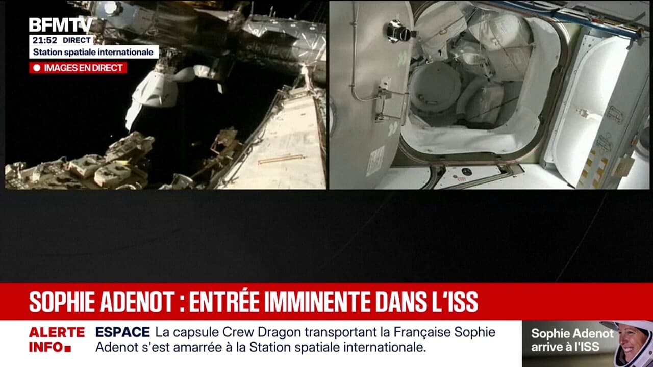 Après 30 heures de voyage, Sophie Adenot et les autres astronautes de Crew-12 sont amarrés à l'ISS Kép