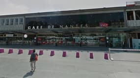 La gare de Nantes en mai 2018. 