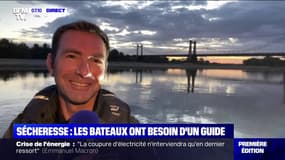 Sécheresse: des baliseurs remontent la Loire pour aider les bateaux à naviguer 