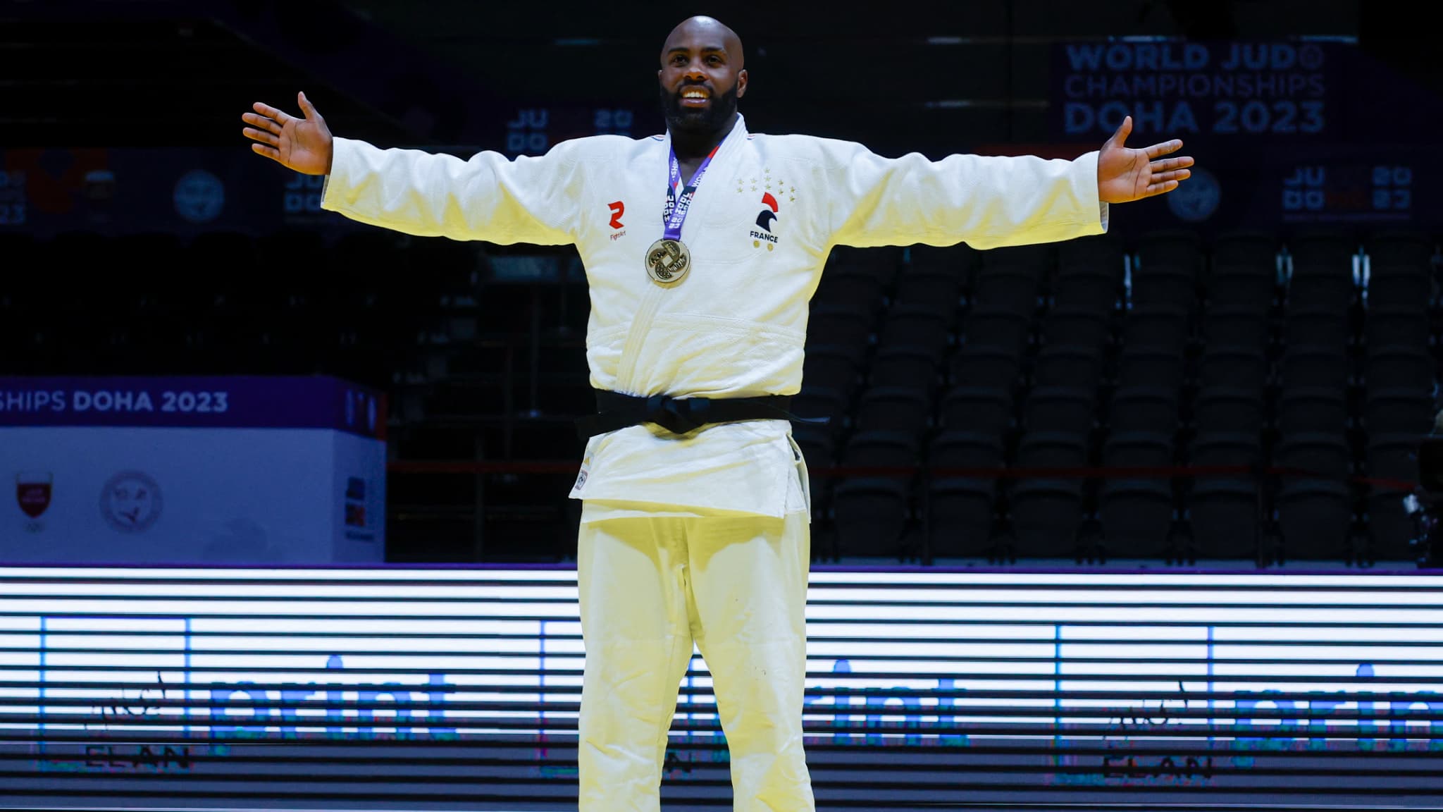 Mondiaux de judo "Ça va me servir pour les JO de Paris", Riner savoure