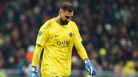 Gianluigi Donnarumma avec le PSG le 7 novembre 2023