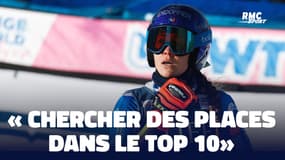 Ski alpin: "Aller chercher des places dans un top 10" Clara Direz dévoile ses ambitions