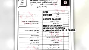 Ces documents révèlent les noms de nombreuses recrues présumées de Daesh. 