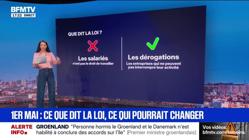 Les Éclaireurs - 1er mai: ce que dit la loi, ce qui pourrait changer