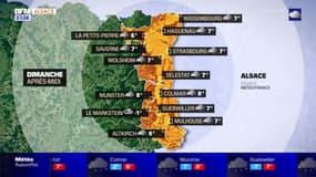 Météo Alsace: un dimanche sous les nuages avec quelques averses