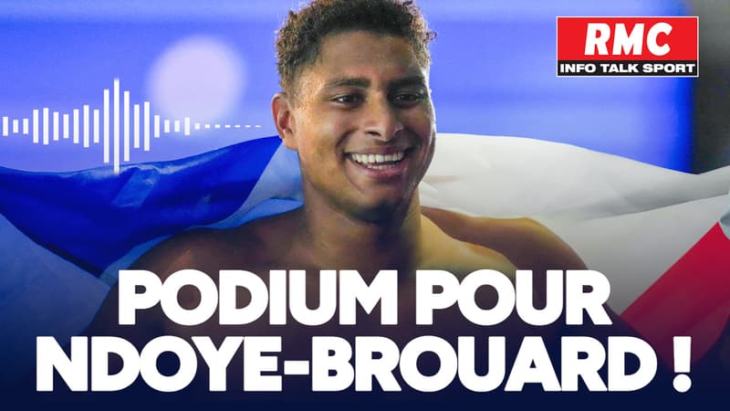 Natation : La médaille de bronze en finale du 200m dos pour Ndoye-Brouard !