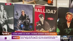 5 ans après sa mort, l'icône Johnny reste intacte 