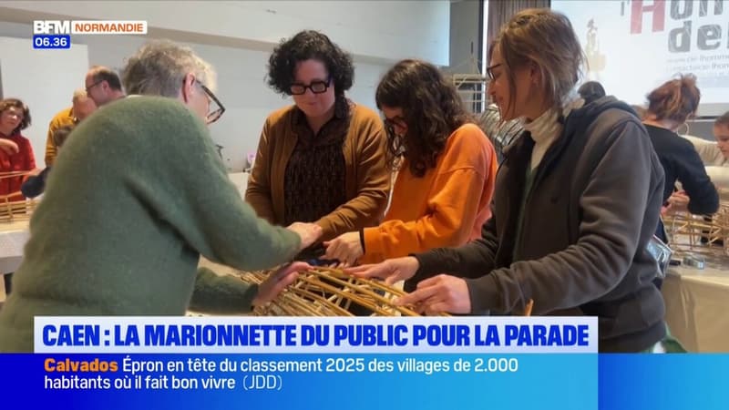 Millénaire de Caen: une marionnette géante construite par les habitants pour la Parade opératique