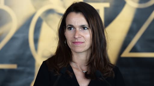 Aurélie Filippetti à Cannes samedi 17 mai.