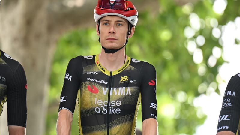 Jonas Vingegaard le 23 juillet 2025