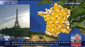 La météo pour ce mardi 18 juillet 2017