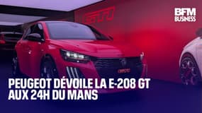 Peugeot dévoile la e-208 GTi aux 24h du Mans