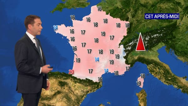 Les températures maximales pour ce 23 février. Les températures maximales pour ce 23 février.