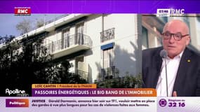 Immobilier : "Ça n'intéresse par l'exécutif depuis 7 ans", déplore Loïc Cantin, président de la FNAIM