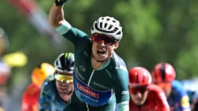 Jasper Philipsen vainqueur au sprint de la 7e étape du Tour de France, le 07/07/2023