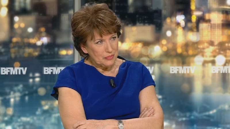 Roselyne Bachelot sur le plateau de News et Compagnie.
