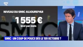 Smic: un coup de pouce dès le 1er octobre ? - 07/09