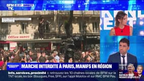 Marche interdite à Paris, manifs en région - 08/07