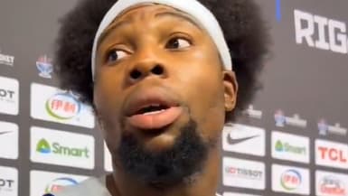 Guerschon Yabusele, le 7 septembre 2025 à l'Eurobasket